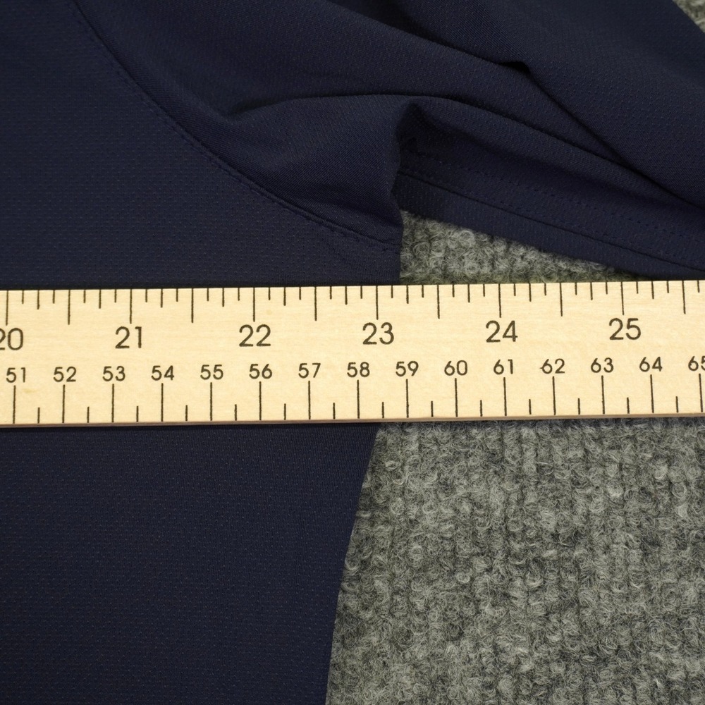 NEW Rhone Commuter Shirt Mens L Navy Blue Slim Fit Italian Stretch Button Down - Picture 5 of 9